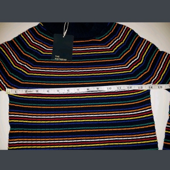 ZARA Knit Crop Top Sweater Size Small - Picture 6 of 7